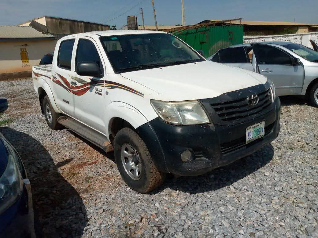 A picture of Toyota Hilux 2010 model