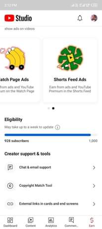 A picture of YouTube channel