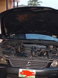 A picture of LUCKY BUYER CLEAN LEXUS IS300 FIRST BODY PAN UNTAMPERED ENGINE