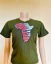 A picture of Africa tshirts