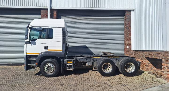 man truck