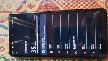 A picture of Aquos sense5G