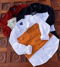 A picture of Men s Regular Fit Colorful Madras Shirt