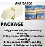 A picture of Paneer Mozerella cheese Everfresh 4kg ghee
