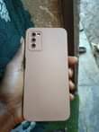 A picture of Samsung galaxy a02s clean as new with cover and screen