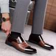 A picture of Waanzilish Men s Official Leather Shoes Pu Leather Shoes Dress
