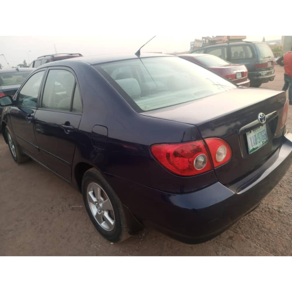 A picture of Toyota Corolla 06 model with untampered Engine and Good Gearbox