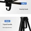 A picture of Phone Camera Tripod stand with phone clip shutter remote