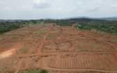 A picture of New estate located at sunset mukono along mukono katosi rd