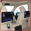 A picture of Toyota land cruiser headrest android screen unit for seal dm