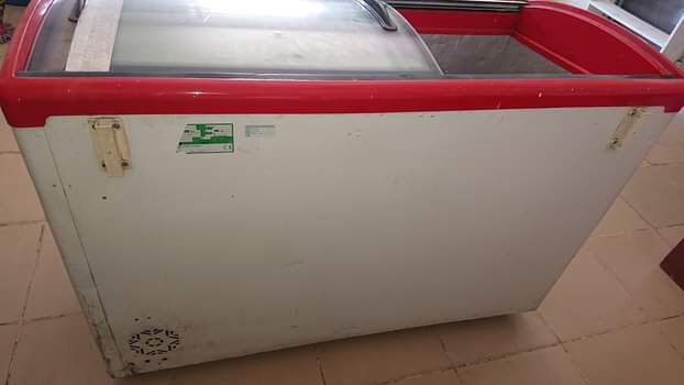 A picture of Display freezer used