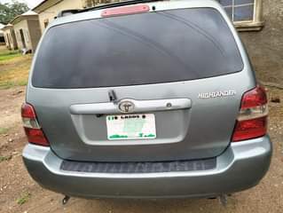 A picture of Registered Toyota highlander