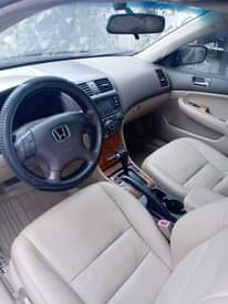 A picture of Honda accord 2003 registered black