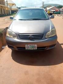 A picture of Toyota Corrola 2004 model 4 sale