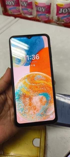 A picture of Galaxy A23 128gb ram 4gb duo s clean price 220