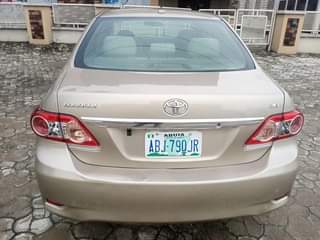 A picture of Toyota Corolla 2011 model Belgium grade first body