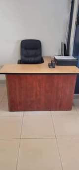 A picture of Office furniture on quick sale