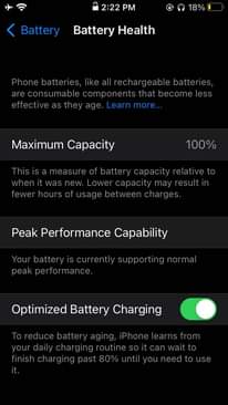 A picture of iPhone 5SE 64GB