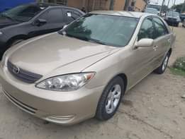A picture of 2003 Toyota Camry clean Nigerian use with leather seat Price