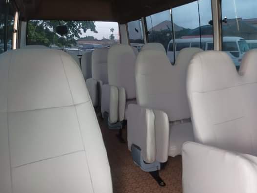 A picture of 2010 Toyota Coaster Bus 15.5m net price With active AC