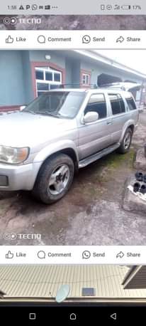 A picture of Infiniti Jeep for sale Engine Gear Price 2.2m last Location