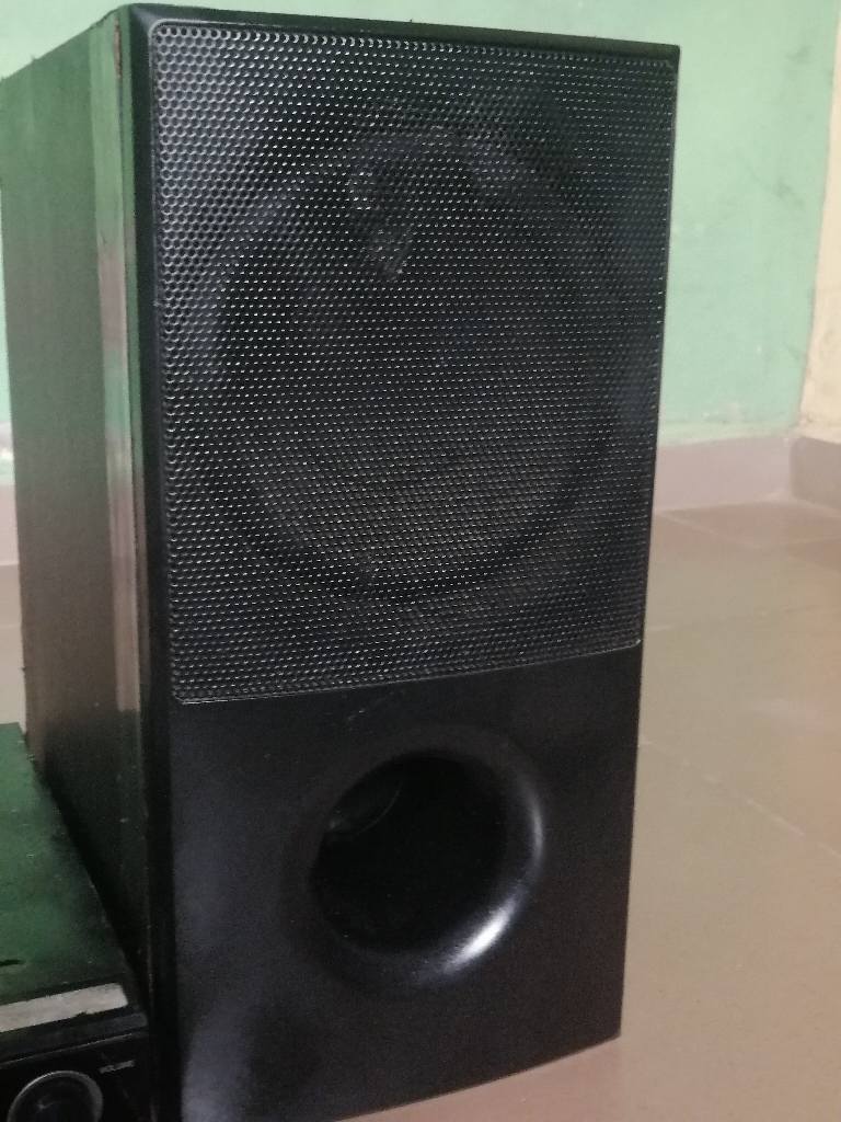 A picture of LG home theater