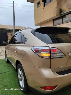 A picture of Tokunbo standard Lexus Rx350 2011 Leather Interior Automatic transmission Factory