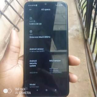 A picture of Redmi 10