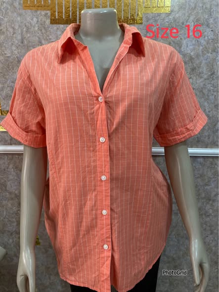 A picture of Plus size cute tops at 10k each Whatsapp or call