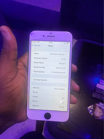 A picture of iPhone 7 32 GB