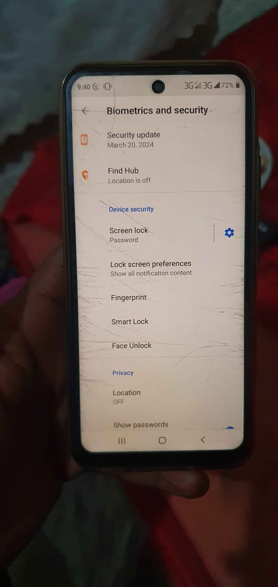 A picture of Samsung A56