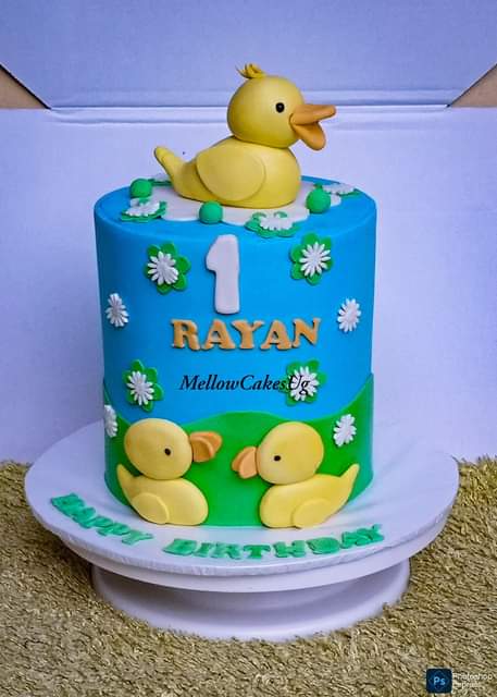 A picture of theme cakes