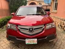 A picture of Brand Acura Model MDX Year 2008 AC cooling Painted on