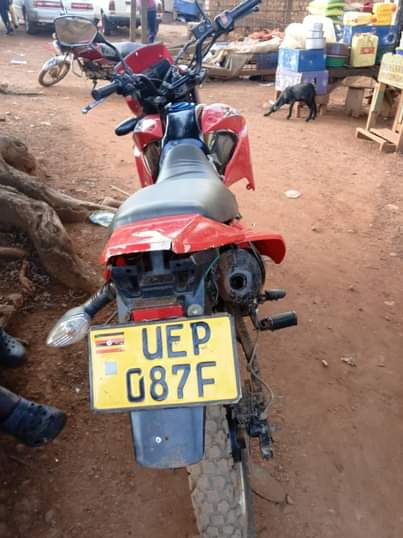 A picture of A motorbike