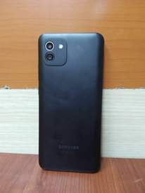 A picture of Samsung A03 Gb64 Ram4 betr4000. Bai 180 000 0687032504 biashar