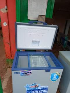 A picture of 200l deep freezer on sale 700k slightly negotiable
