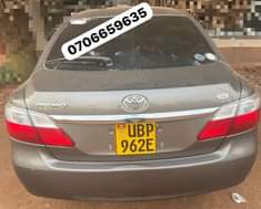 A picture of Toyota Premio utomatic transmission Petrol 5 seater 1 8cc Low