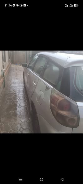 A picture of First body Toyota matrix engine and gear AC is working