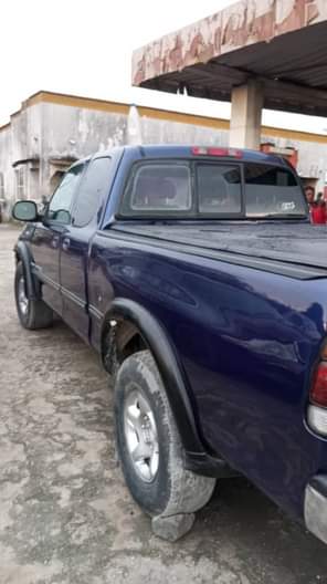 A picture of Toyota tundra With good engine Sharp tyres Sweet interior Good