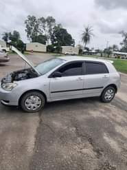 A picture of Toyota corolla obama manual gear Engine Gear and AC in