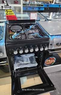 A picture of Blue flame electric and gas cookers