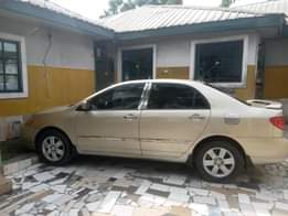 A picture of 2006 BELGIUM GRADE TOYOTA COROLLA FOR SALE Neatly Flashed Engine