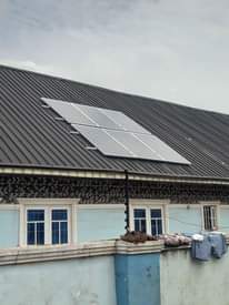 A picture of Solar system installation