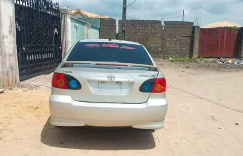 A picture of Extremely clear Toyota corolla 2004 model available in Lagos nothing