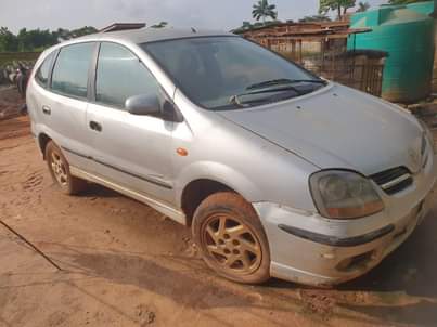 A picture of JUST IN Nigerian Used Nissan Almera First body Fabric interior