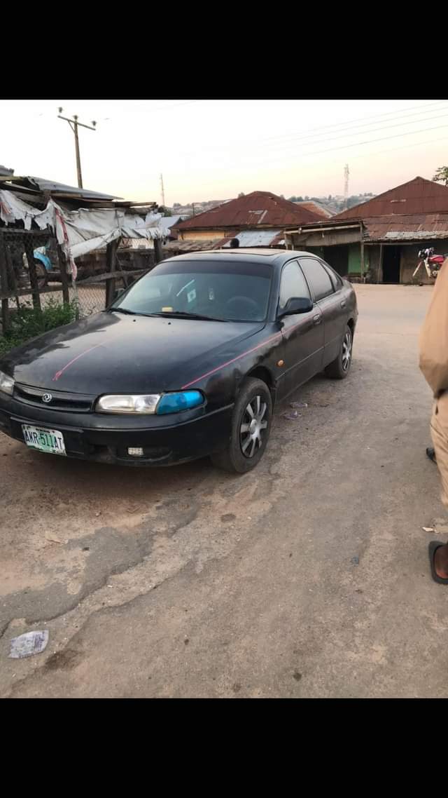 A picture of Available for sale first body of Mazda 626 engine and