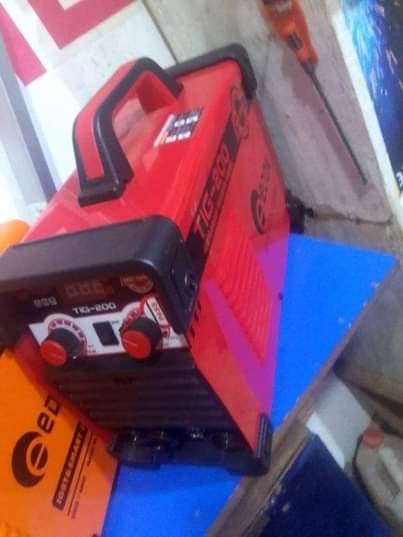 A picture of TIG AND MIG Machine and their Accessories
