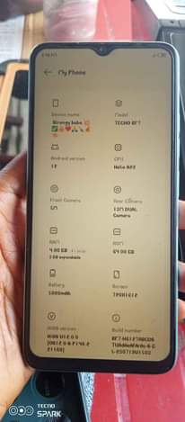 A picture of Clean tecno curve 7 pro for sale..still very neat