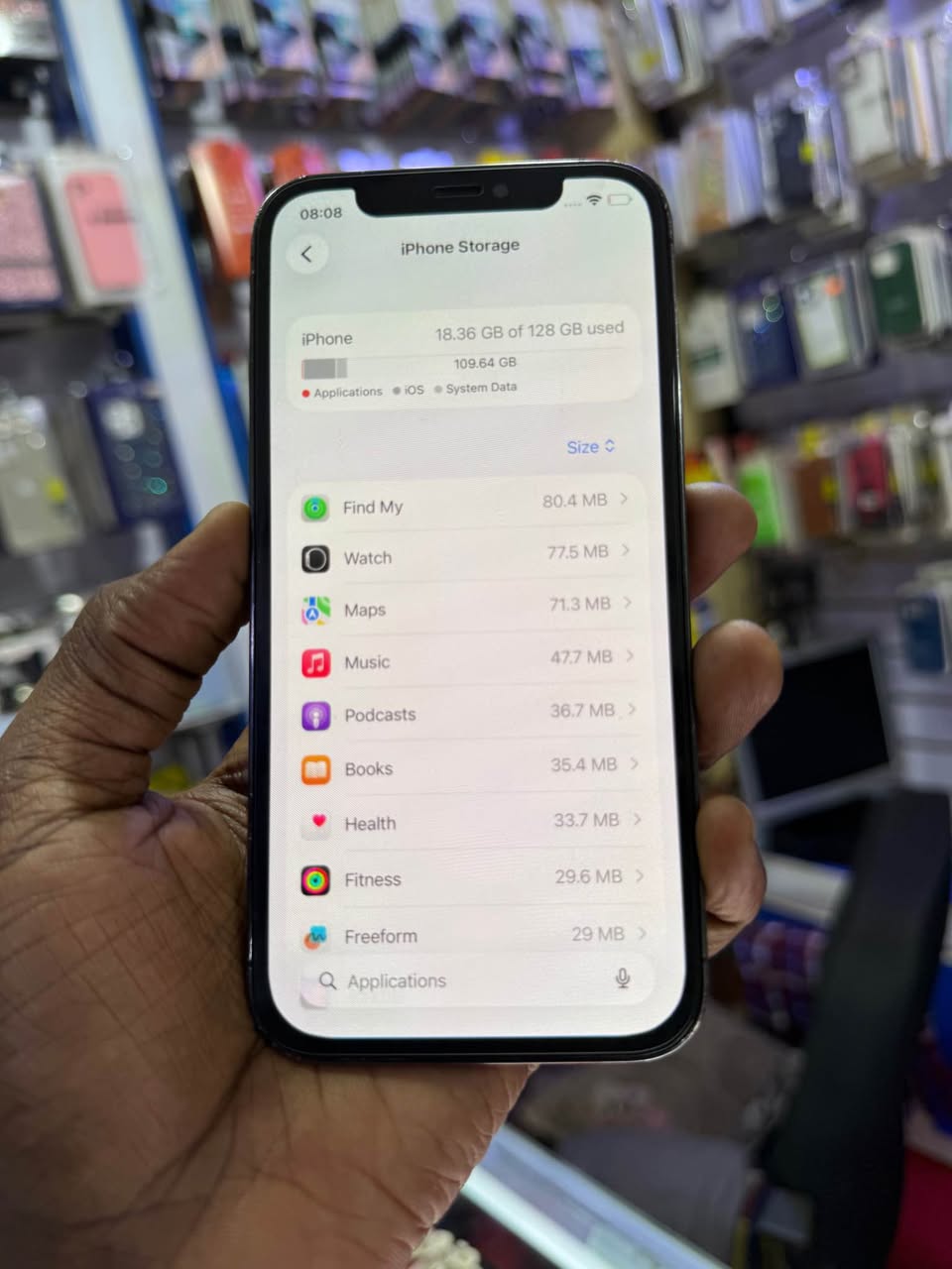 A picture of IPHONE 12PRO 128GB 99 battery at 800 000
