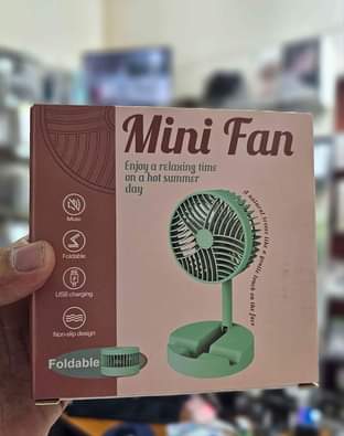 A picture of Foldable Rechargeable and Portable mini Fan